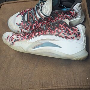 Jordan Zion 3 "3D - Football Grey/Black/Flash Crimson/Chlorine Blue" sneakers